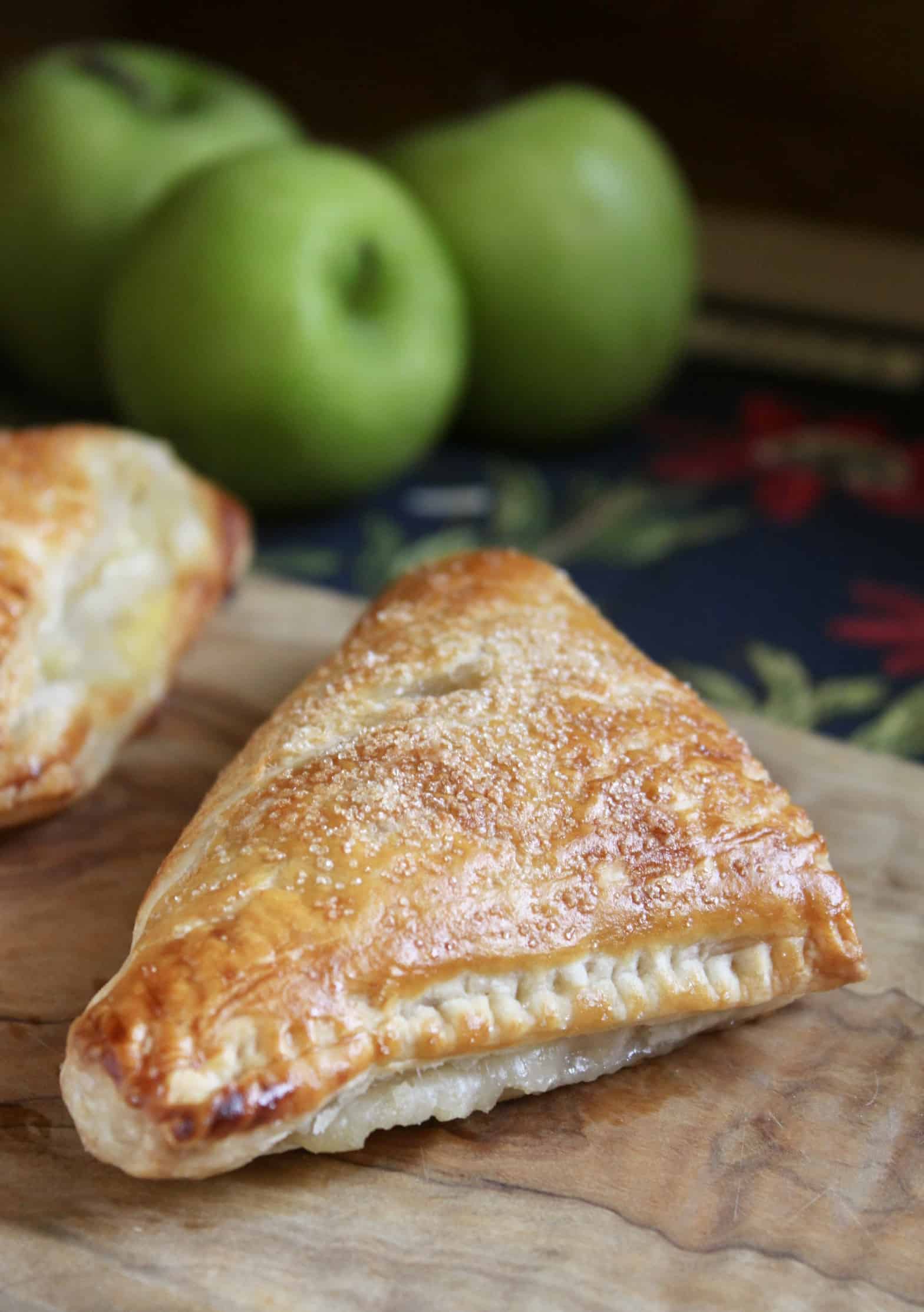 Easiest Puff Pastry Apple Turnovers - Averie Cooks