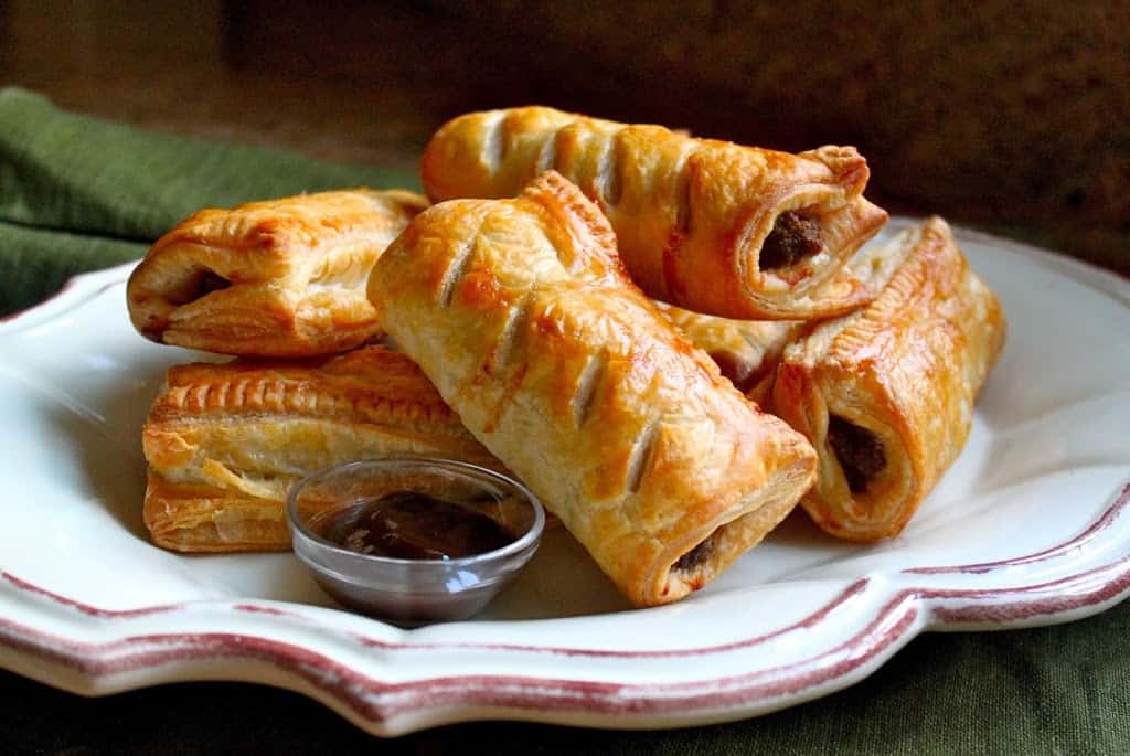 Scottish Sausage Rolls Recipe Easy Homemade Snack Christina's Cucina