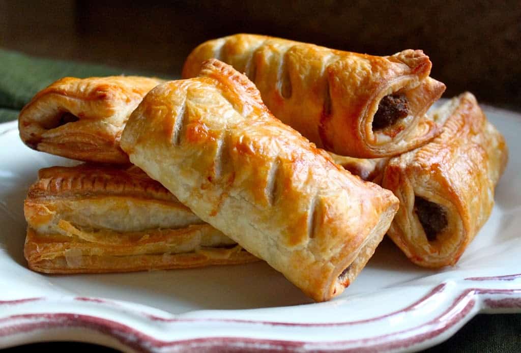 Homemade Scottish Sausage Rolls...Great for a Snack or a Meal - Christina's Cucina