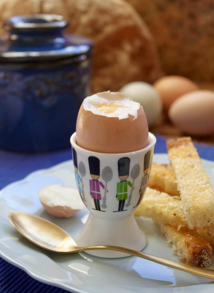 Perfect Soft Boiled Eggs with Soldiers! - Christina's Cucina