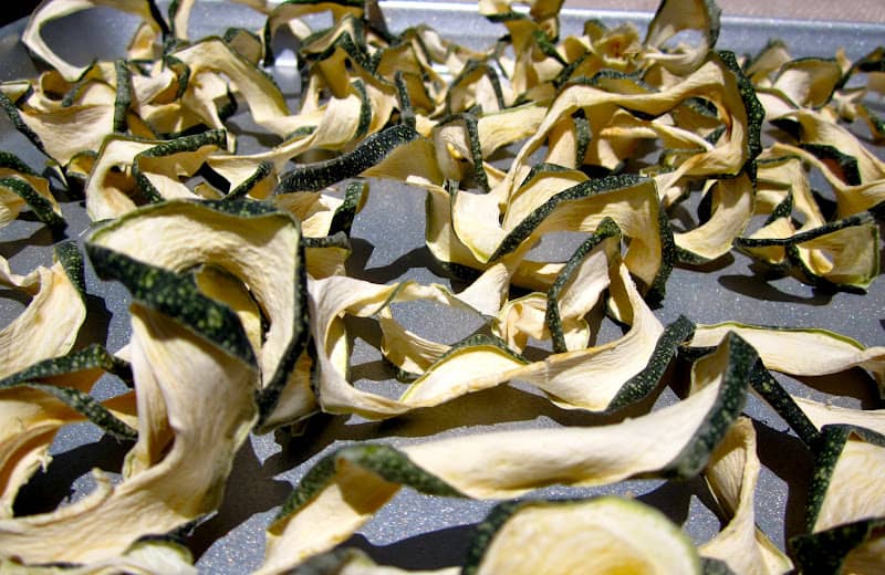 how to make dried zucchini