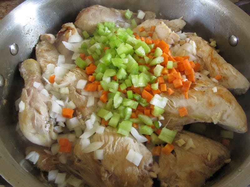 chicken cacciatore italian style dinner