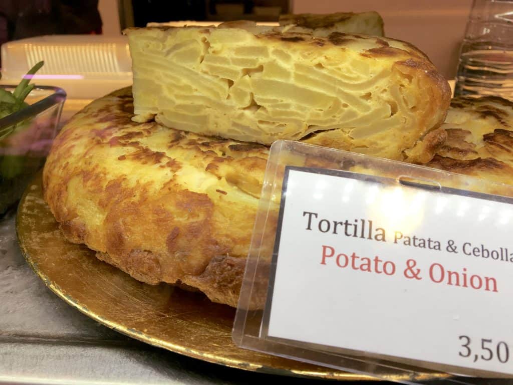 Tortilla in Barcelona 