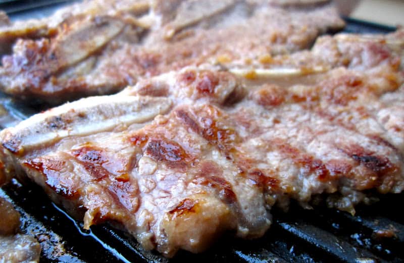 Korean barbequed beef