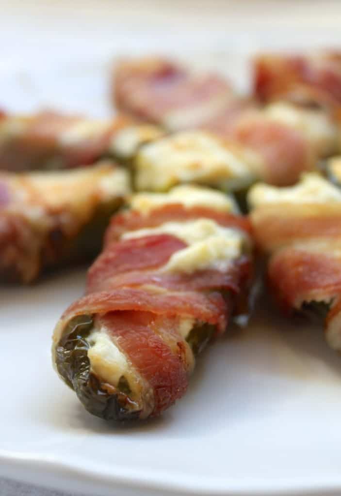 Jalapeño Cream Cheese and Bacon Appetizers finger food