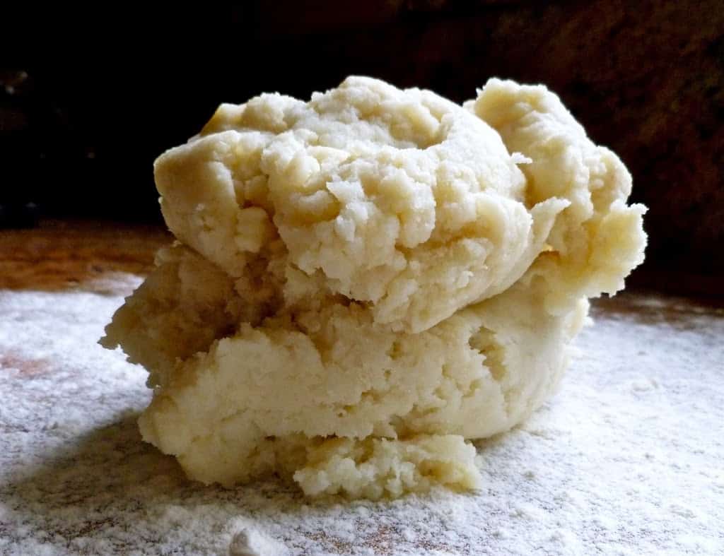 dough for potato scones
