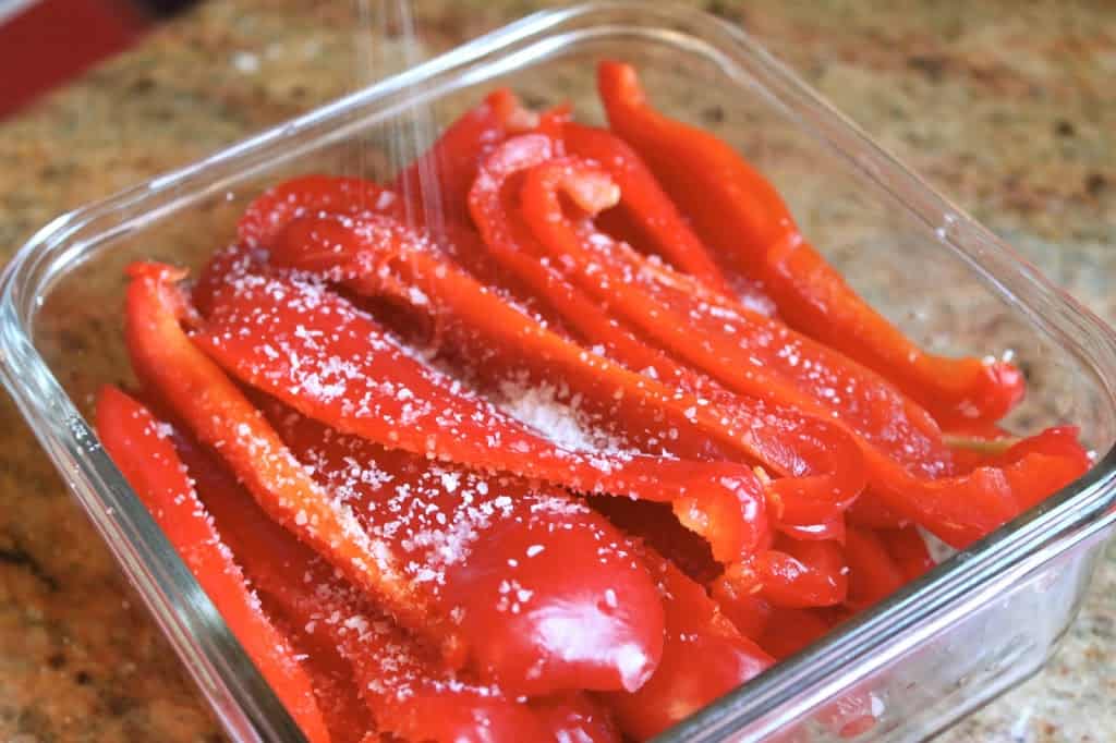 making pickled peppers