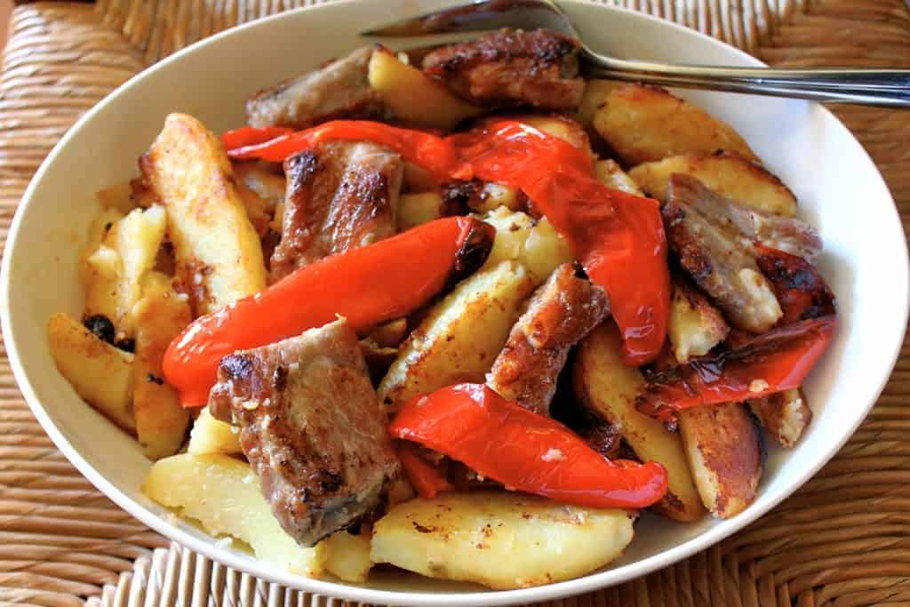 Pork and Pickled Peppers (and Potatoes) - Christina's Cucina