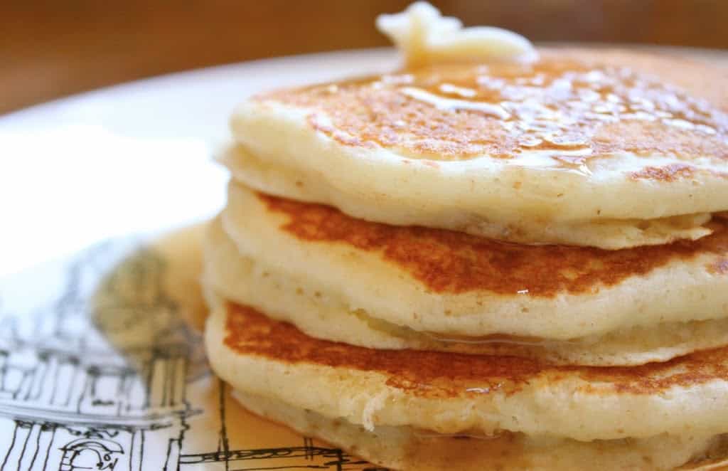 Christina's "Better than Trader Joe's" pancakes stack
