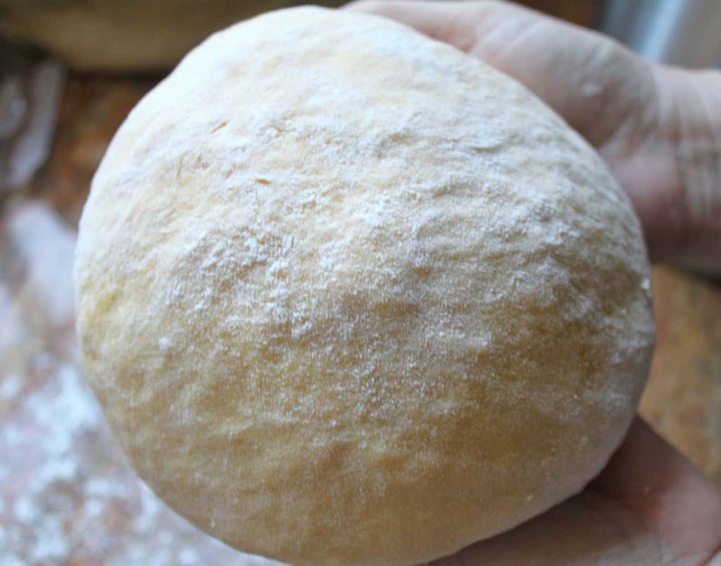 dough for Italian bow tie cookies cioffe