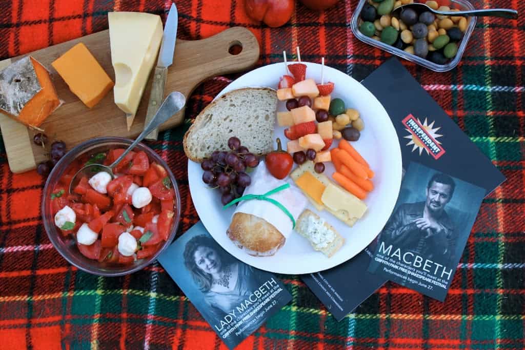 Free Shakespeare in the Park picnic