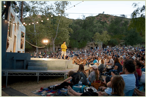 Free Shakespeare in the Park picnic