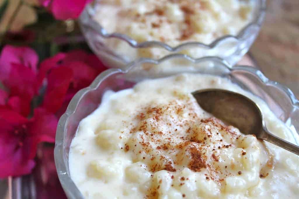 Creamy rice pudding recipe