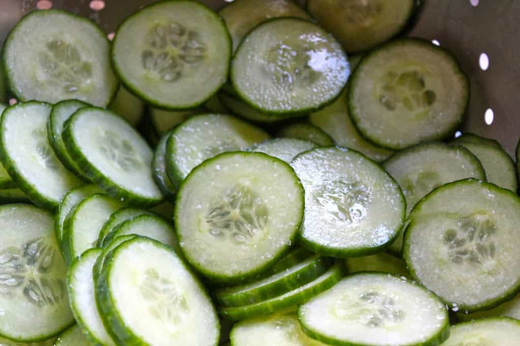 Oke's Korean Cucumber Pickles recipe banchan