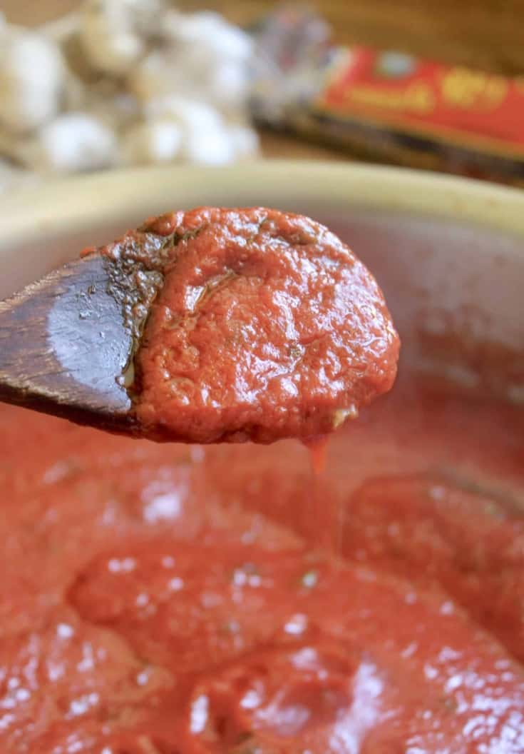 Authentic Italian Pasta Sauce - Quick Homemade Tomato Sauce - Christina ...
