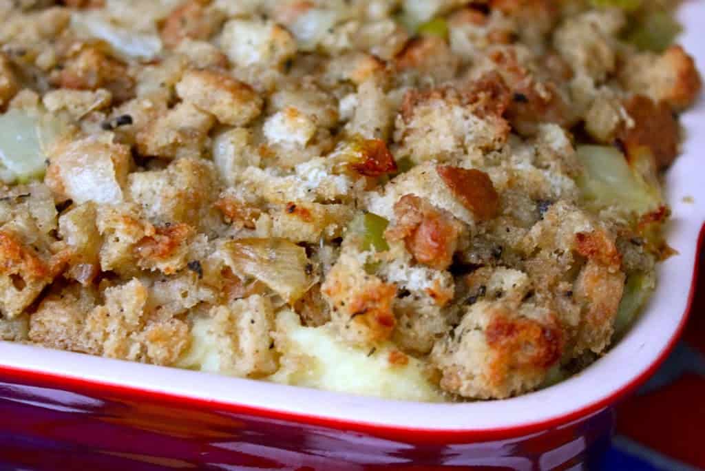 top stuffing layer