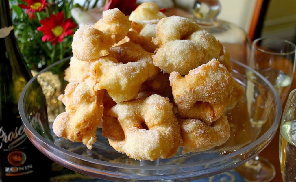Zeppole or Frittelle Italian Christmas Eve Donuts