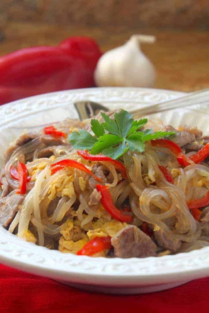 beef thai katie chin noodle recipe