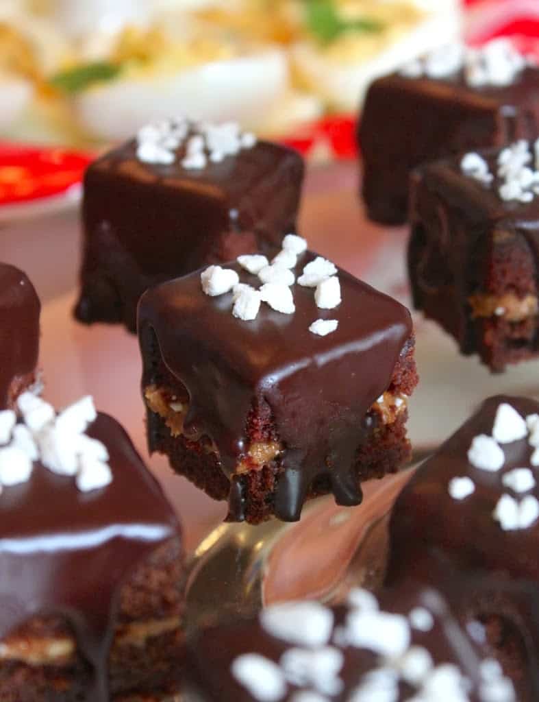 Chocolate Petit Fours, Perfect for Valentine's Day - Christina's Cucina