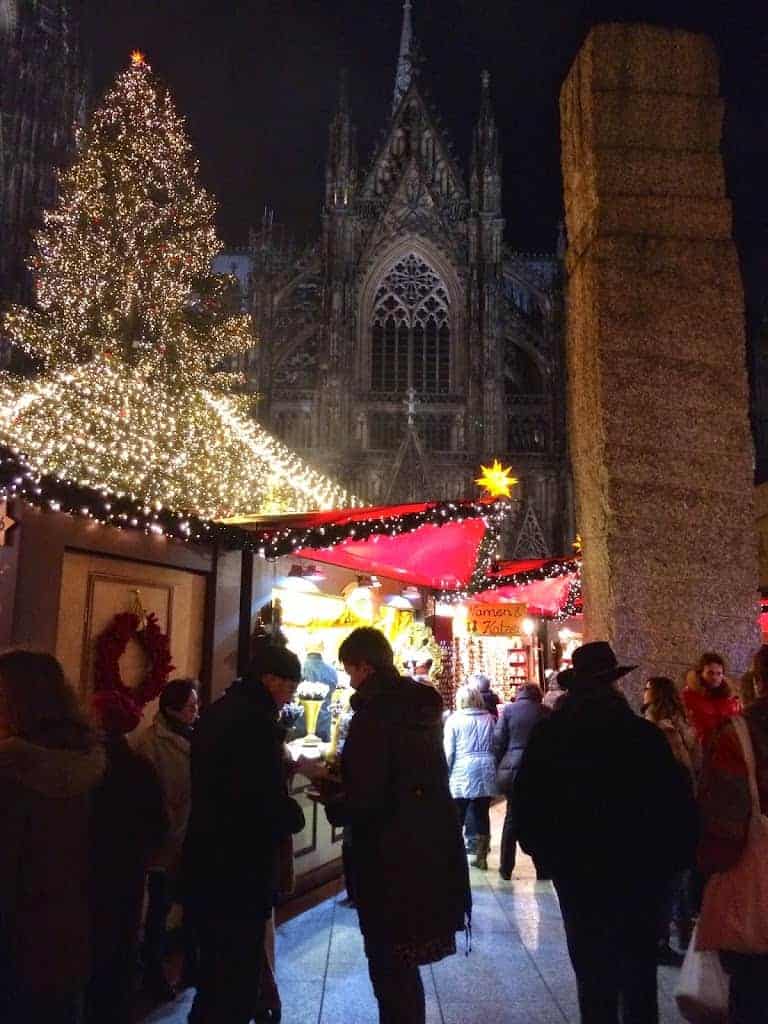 Christmas Market in Cologne Germany