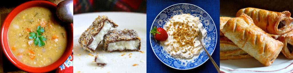 Scottish Food Collage