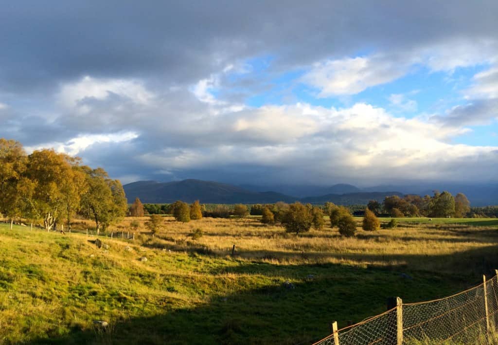 Scenic view of Scotland