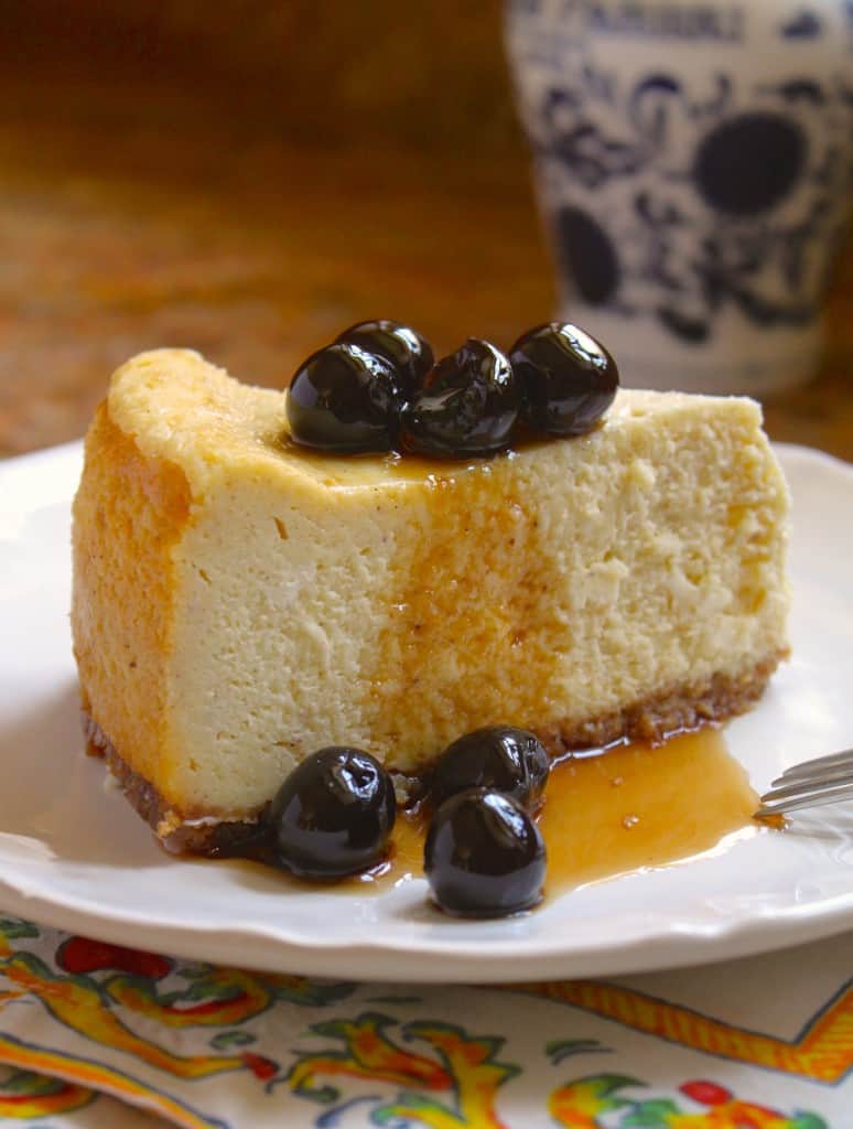 Slice of Creamy New York-style Cheesecake best recipe