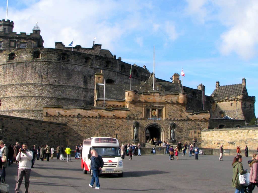 Entrance to Edinburgh Castle