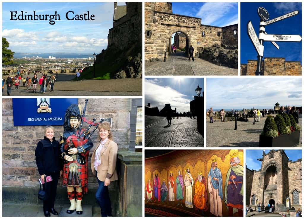 edinburgh castle collage