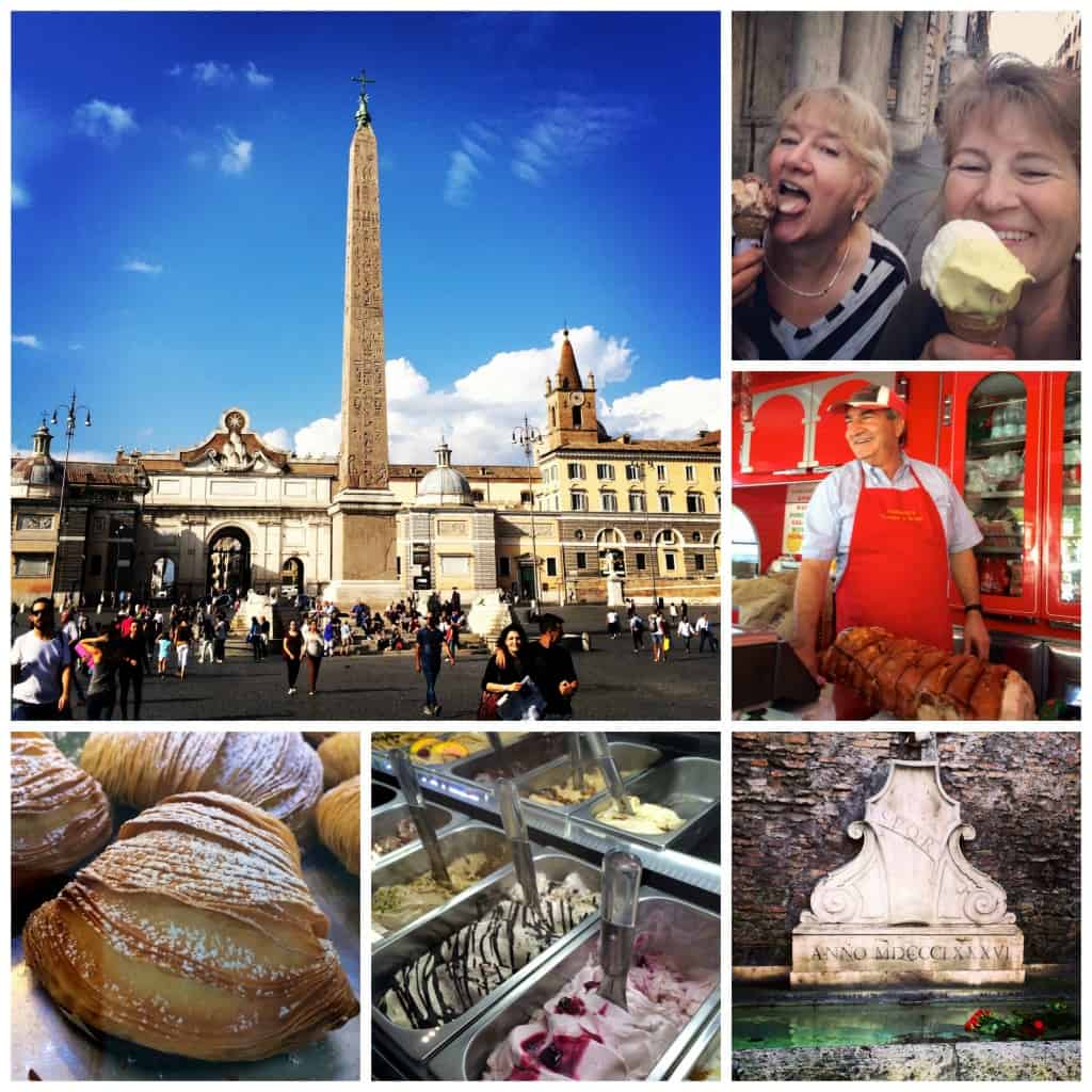 roma food collage