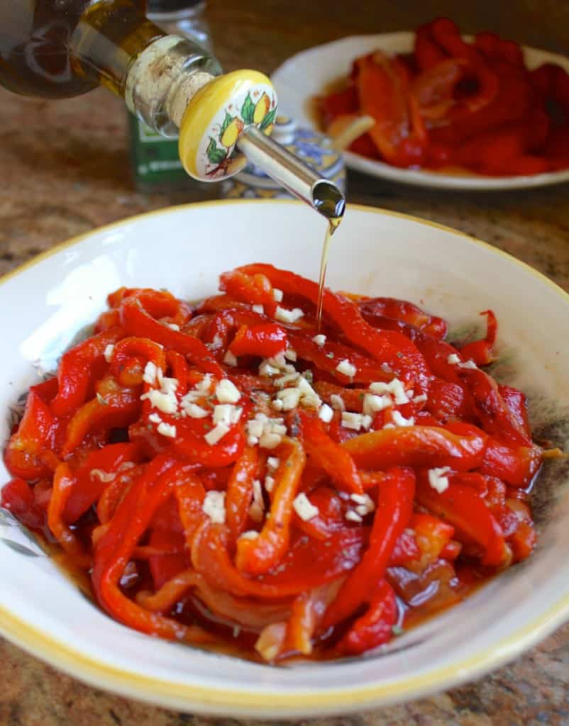 Roasted Red Pepper Antipasto cucina povera recipes
