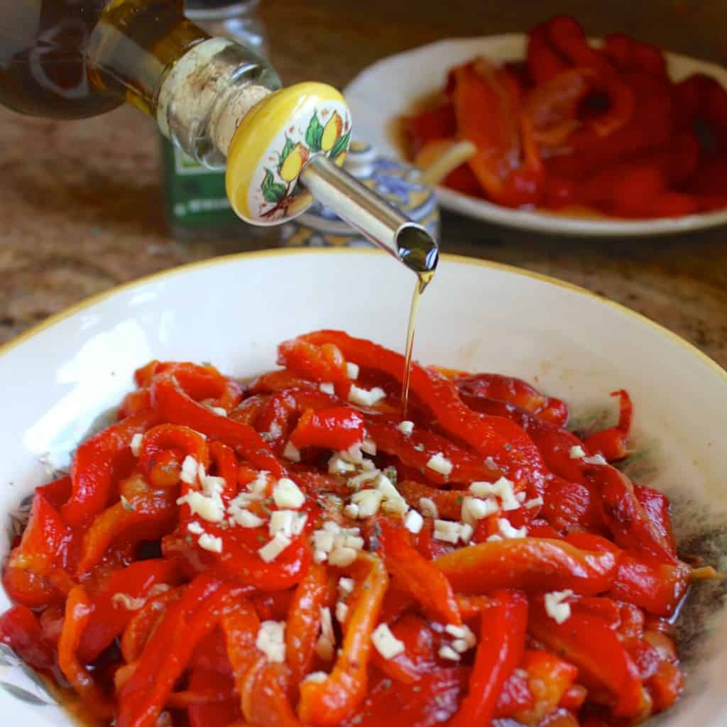 Roasted Red Pepper Antipasto