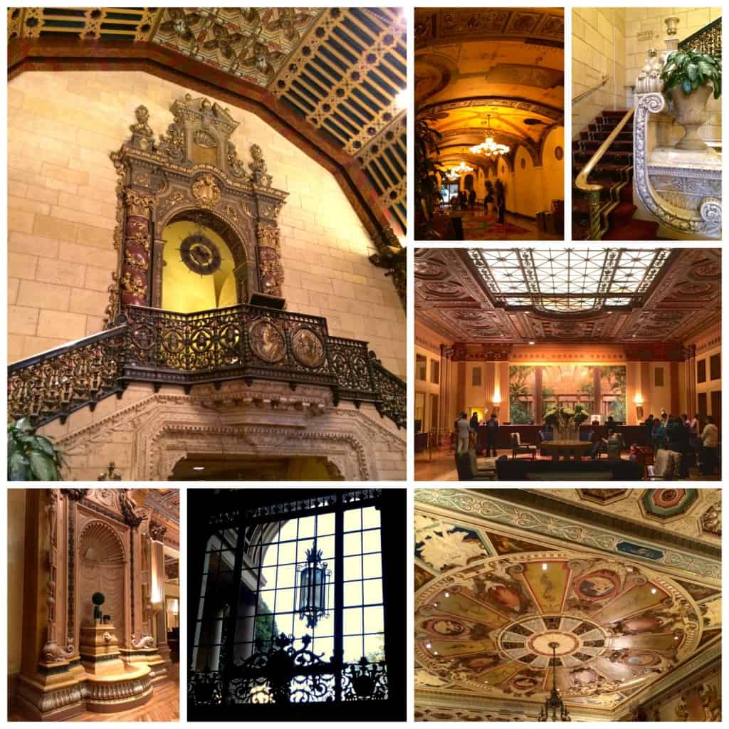 Afternoon tea at the Millennium Biltmore Architecture