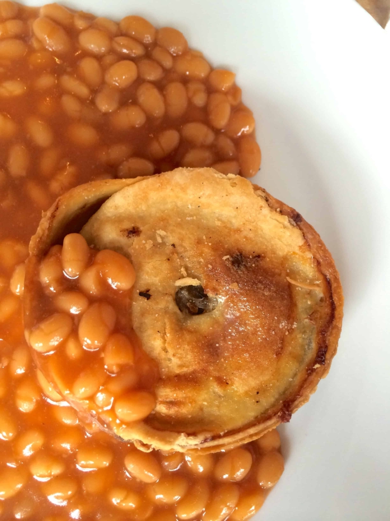 Scotch Pie and Beans