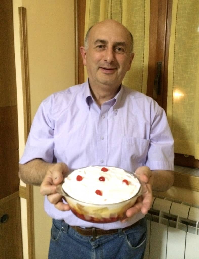 Gianfranco with Trifle