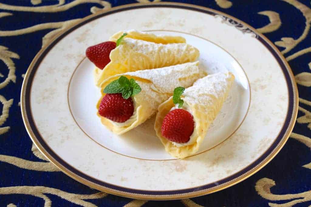 Pizzelle Cones