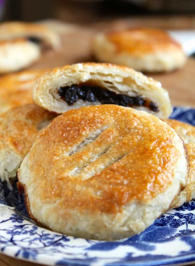 Recipe for Eccles Cakes British pastry traditional