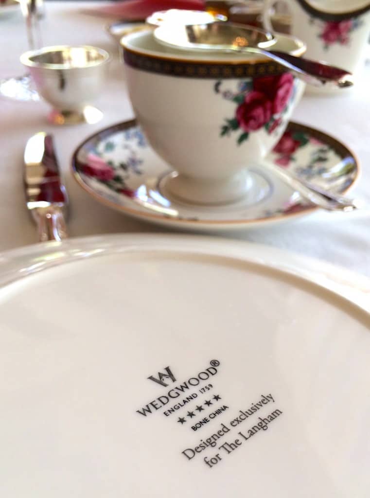 Langham Afternoon Tea with Wedgwood