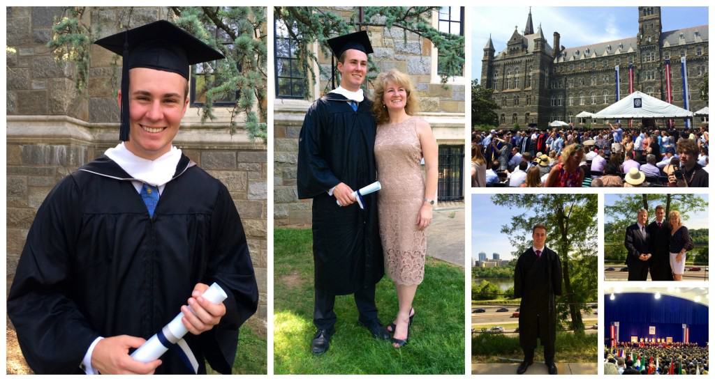 Georgetown Graduation collage