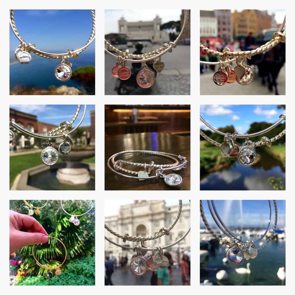 Alex and Ani collage