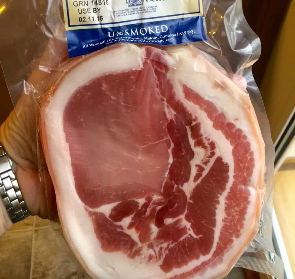 Cumberland bacon