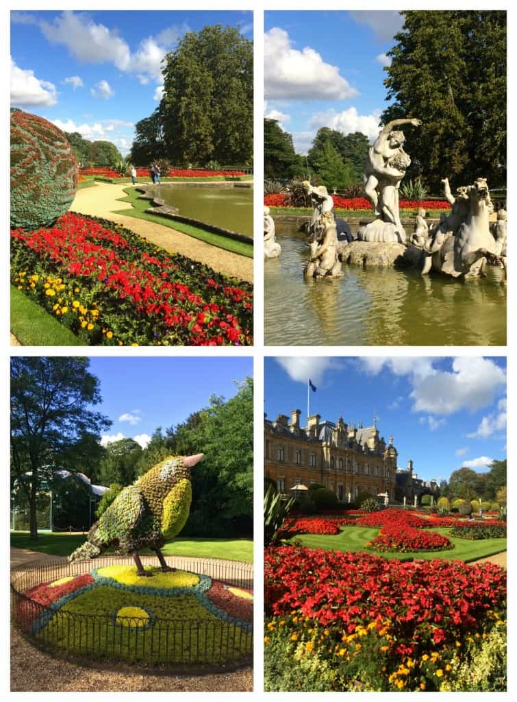 Waddesdon Manor Gardens, A National Trust Property in England