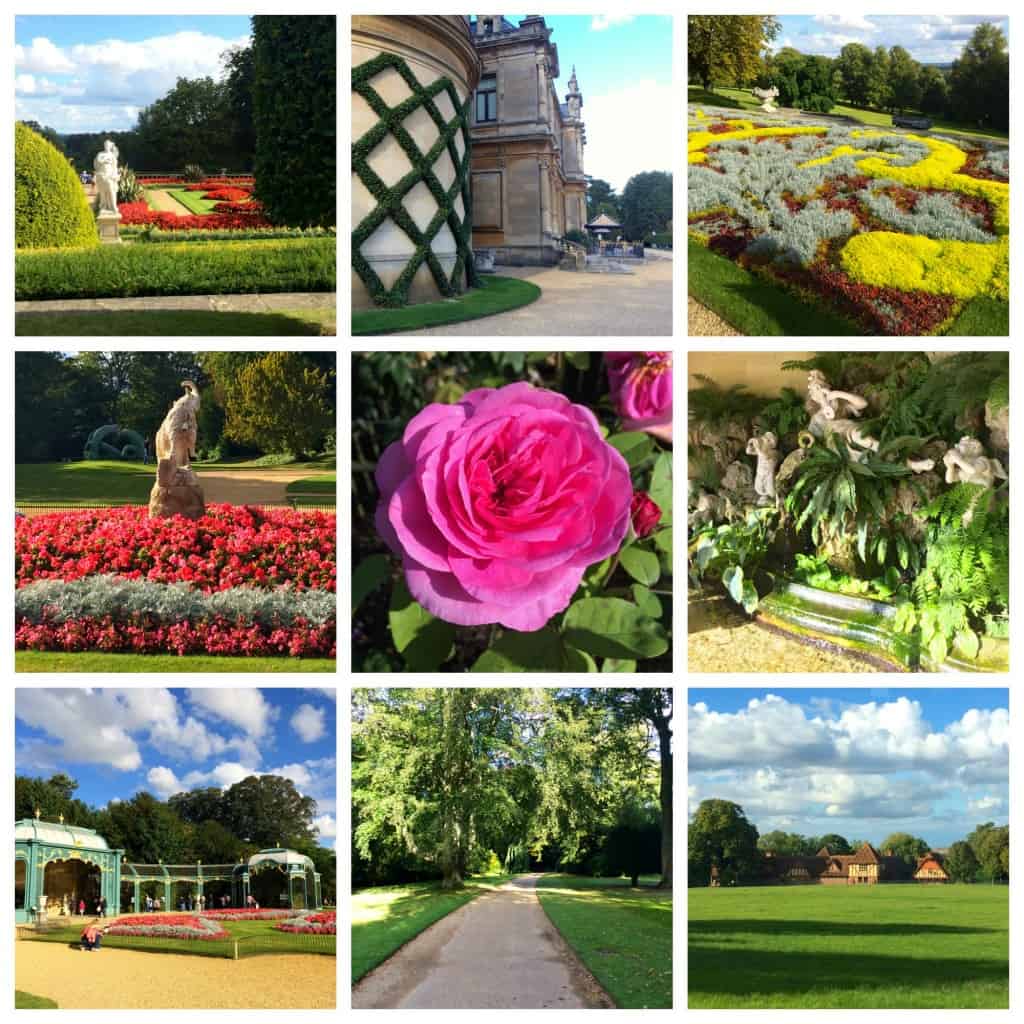 Waddesdon Manor Gardens in England