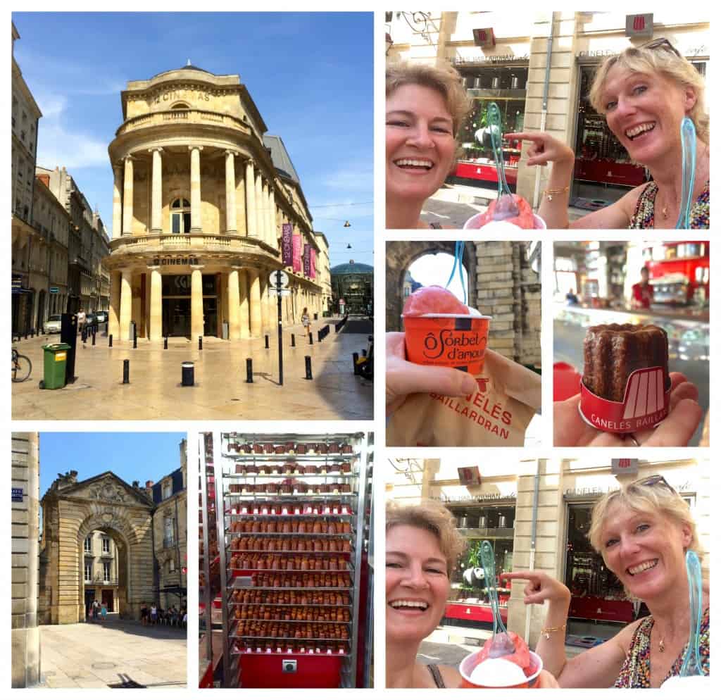 Fun with Jill in Bordeaux collage