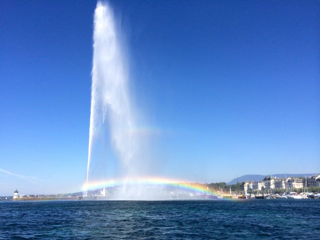 Rainbow over Lake Geneva Christinas Cucina