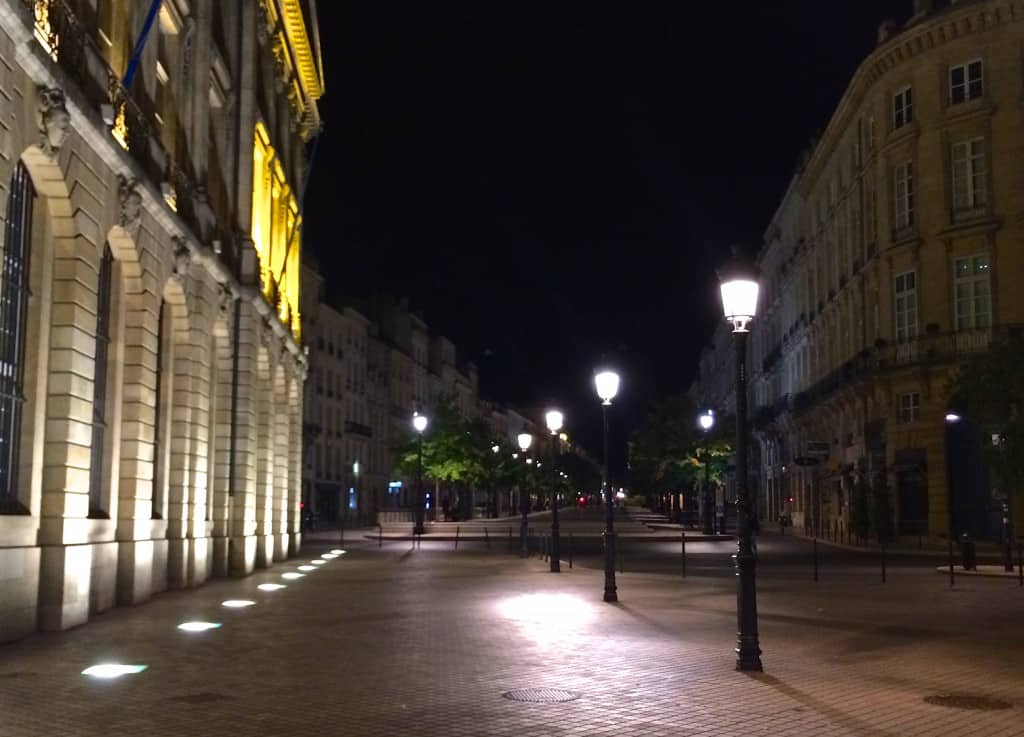 Empty streets of Bordeaux Christina's Cucina