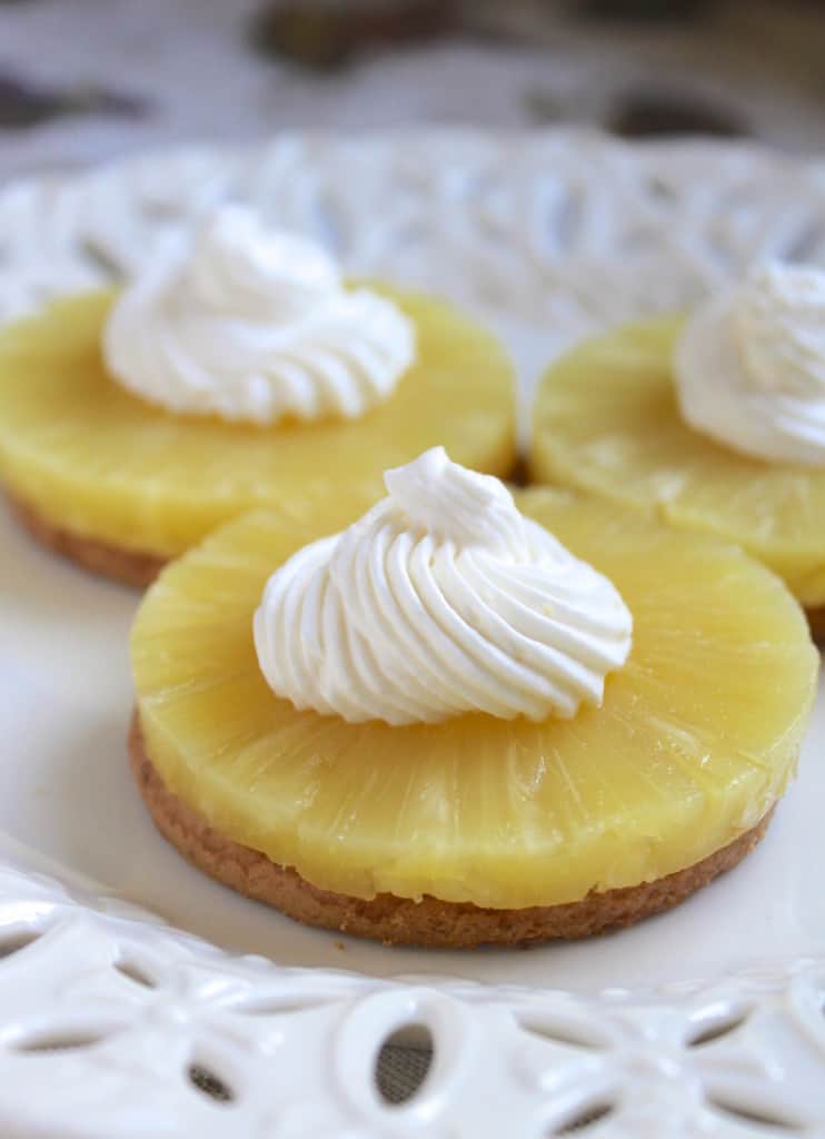 pineapple cream digestive desserts