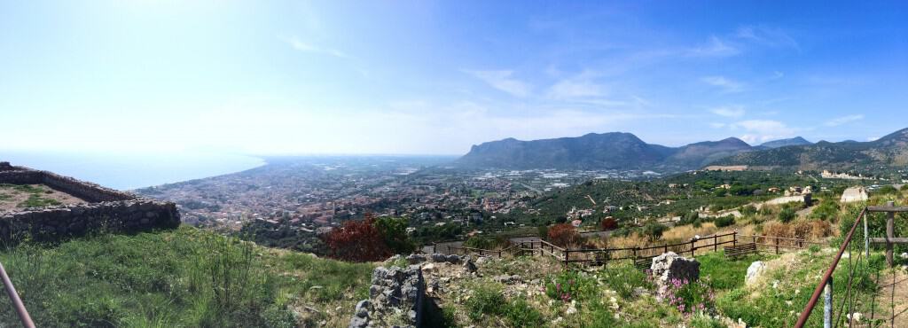 Panoramic view of Terracina