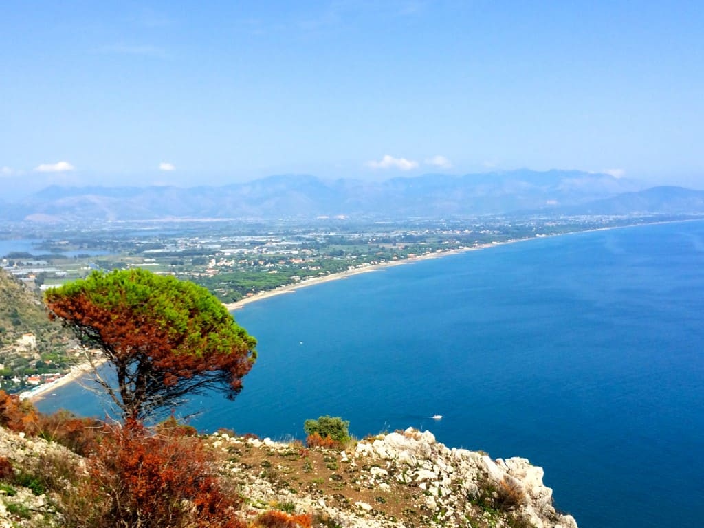View from Temple in Terracina