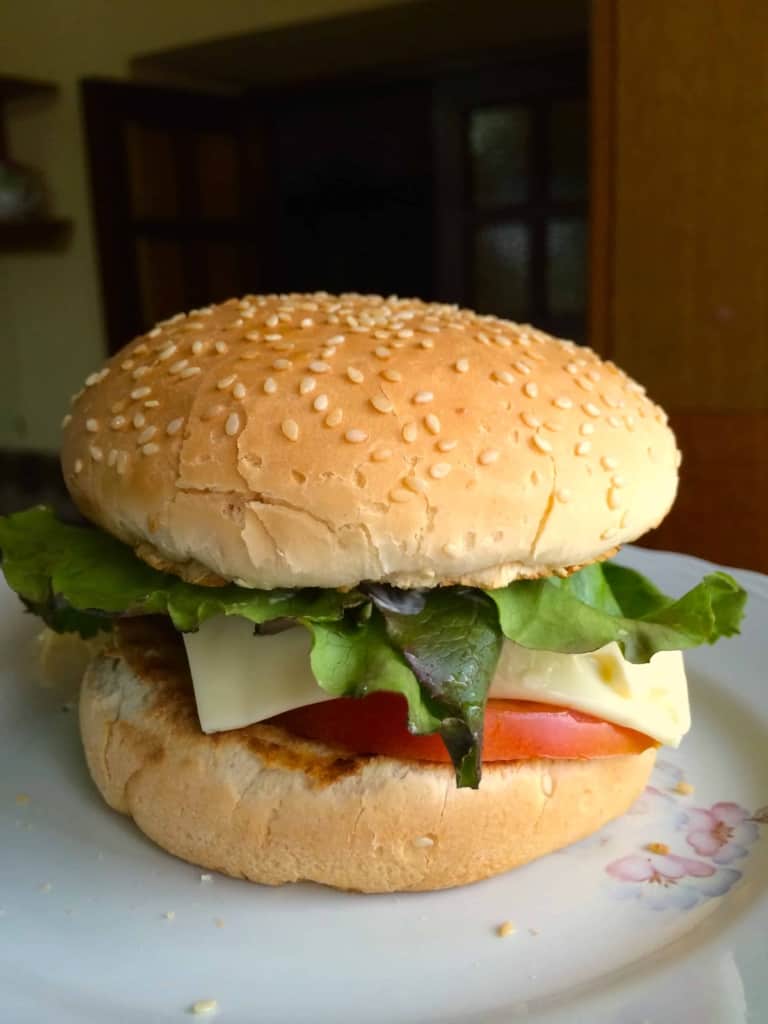 Italian cucina povera hamburger